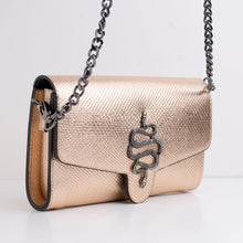 Load image into Gallery viewer, SABINA Clutch Gold Rose
