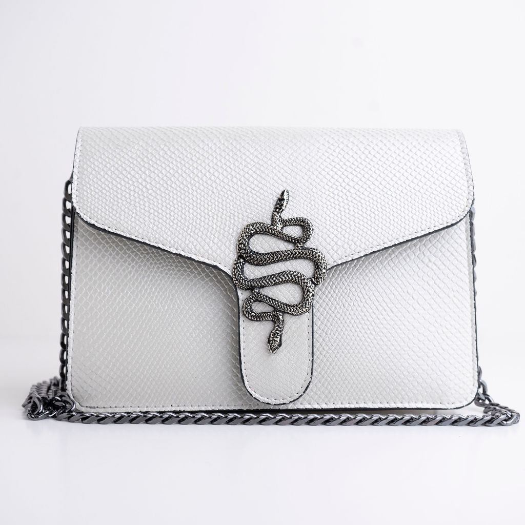 SABINA Crossbody White Pearl